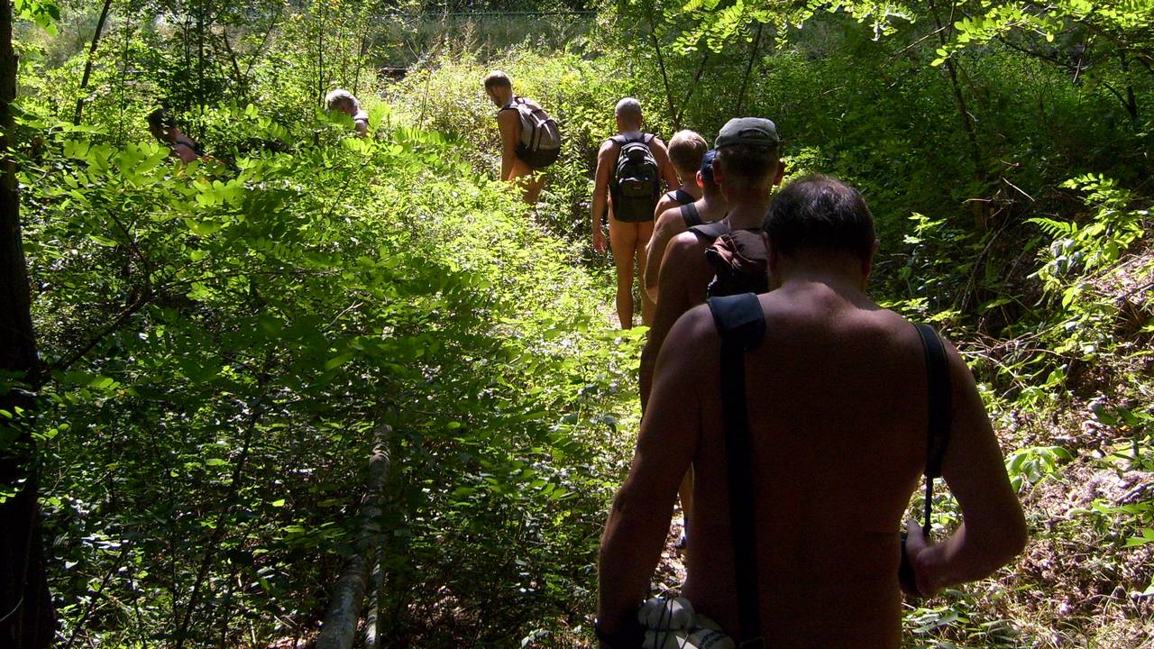 Auf schmalen Waldwegen erreichen wir die Reste der Vergangenheit <i>- Photo: Andreas</i>