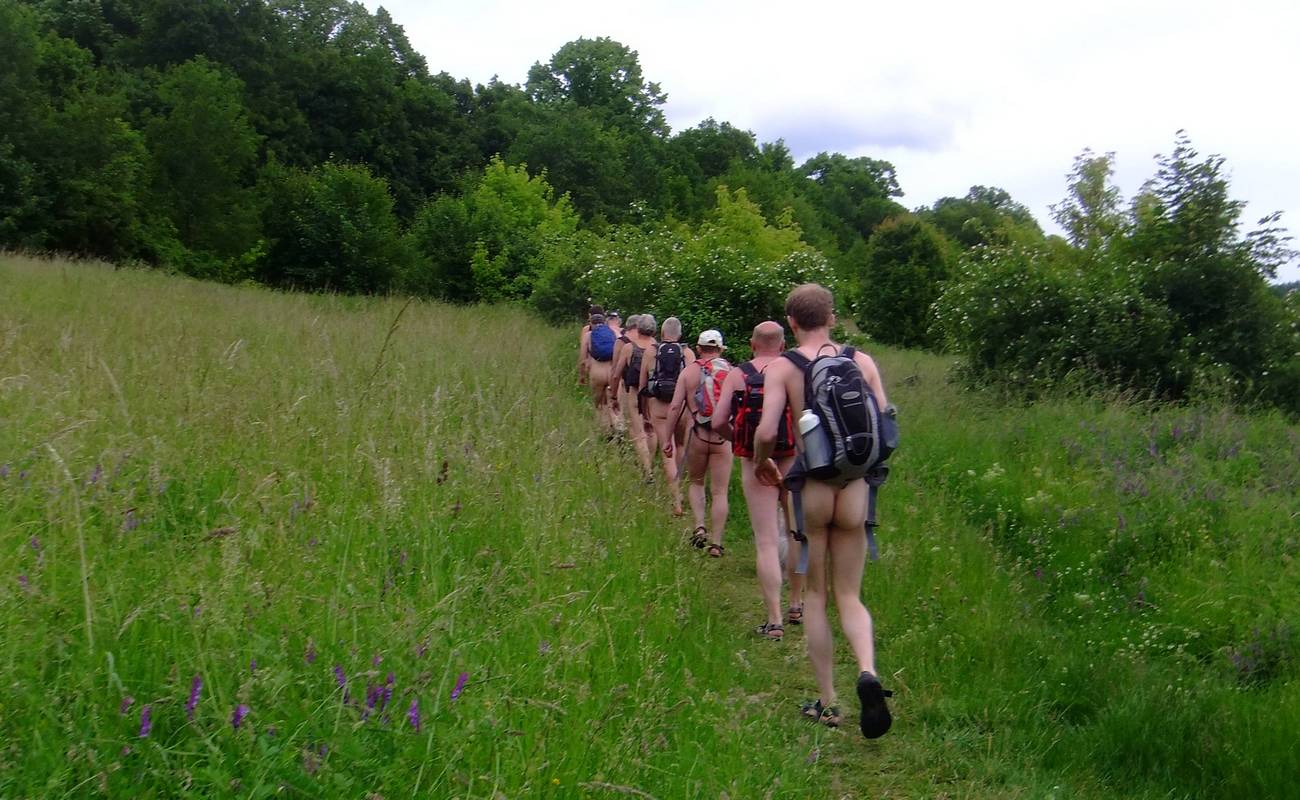 Die Wanderung begann am Ortsrand von Jena mit dem Aufstieg zur Lobdeburg