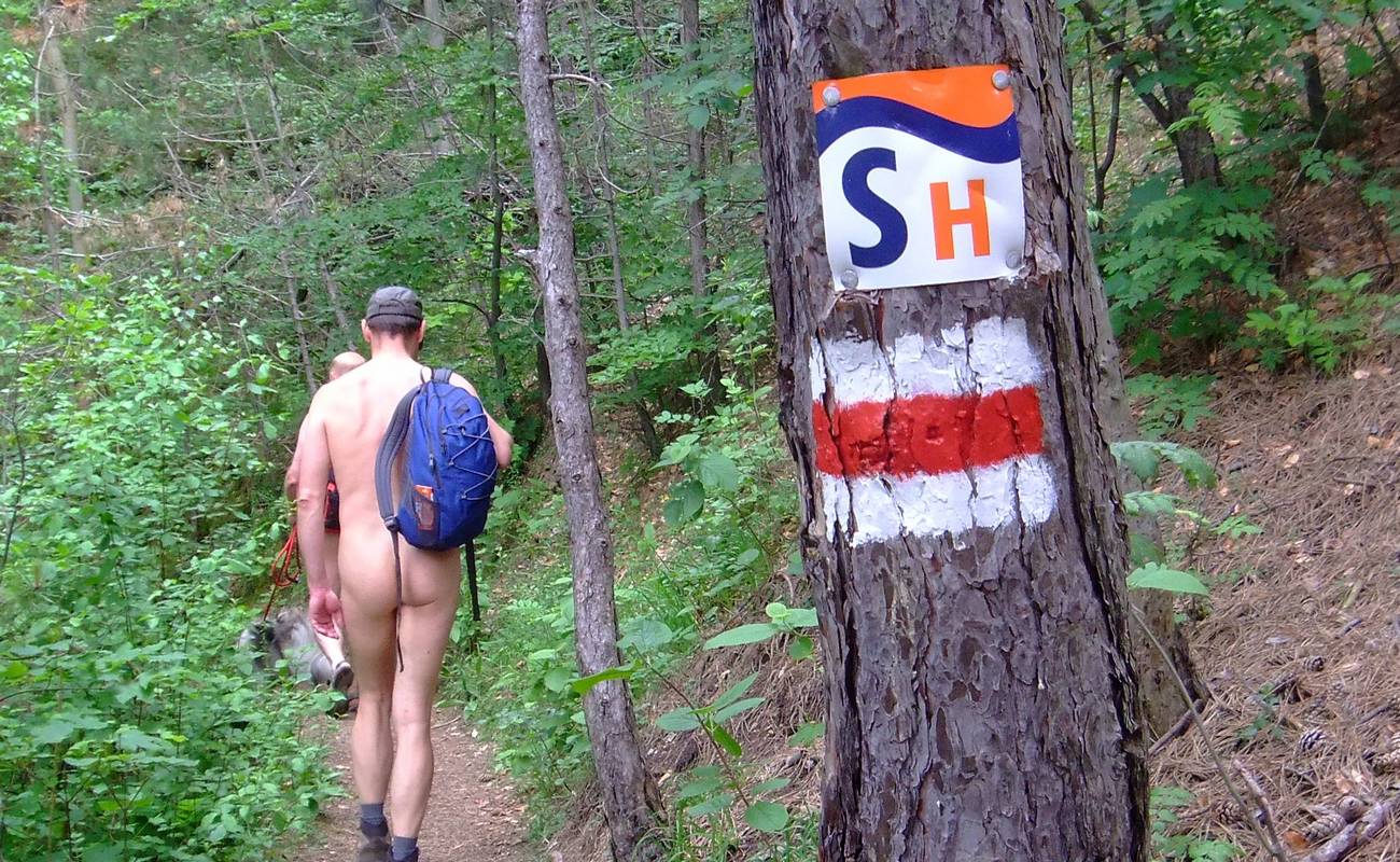 SH steht für Saale-Horizontale - weil der Weg am Hang fast ohne Steigungen verläuft