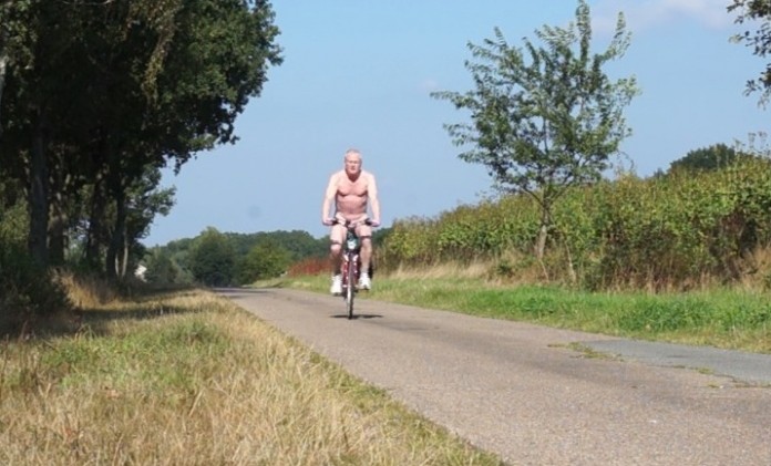 22 km Nacktradeltour