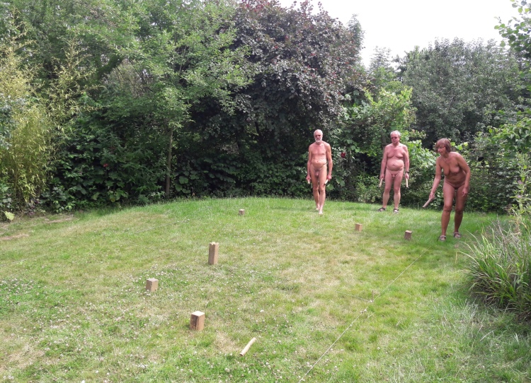 Kubb-Spiel