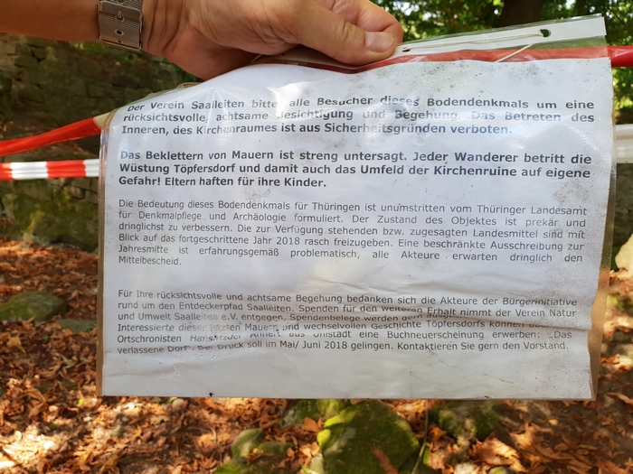 Jul 24: Verein Natur und Umwelt schützt Bodendenkmäler