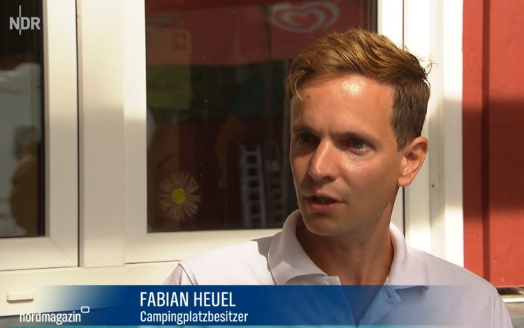 FKK-Campingplatz am Rätzsee: Fabian im NDR Nordmagazin