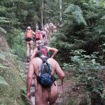 Es geht bergan
