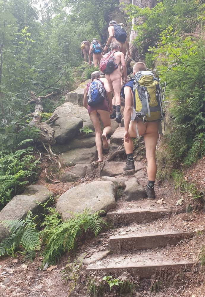 Auf der Treppe geht's bergan